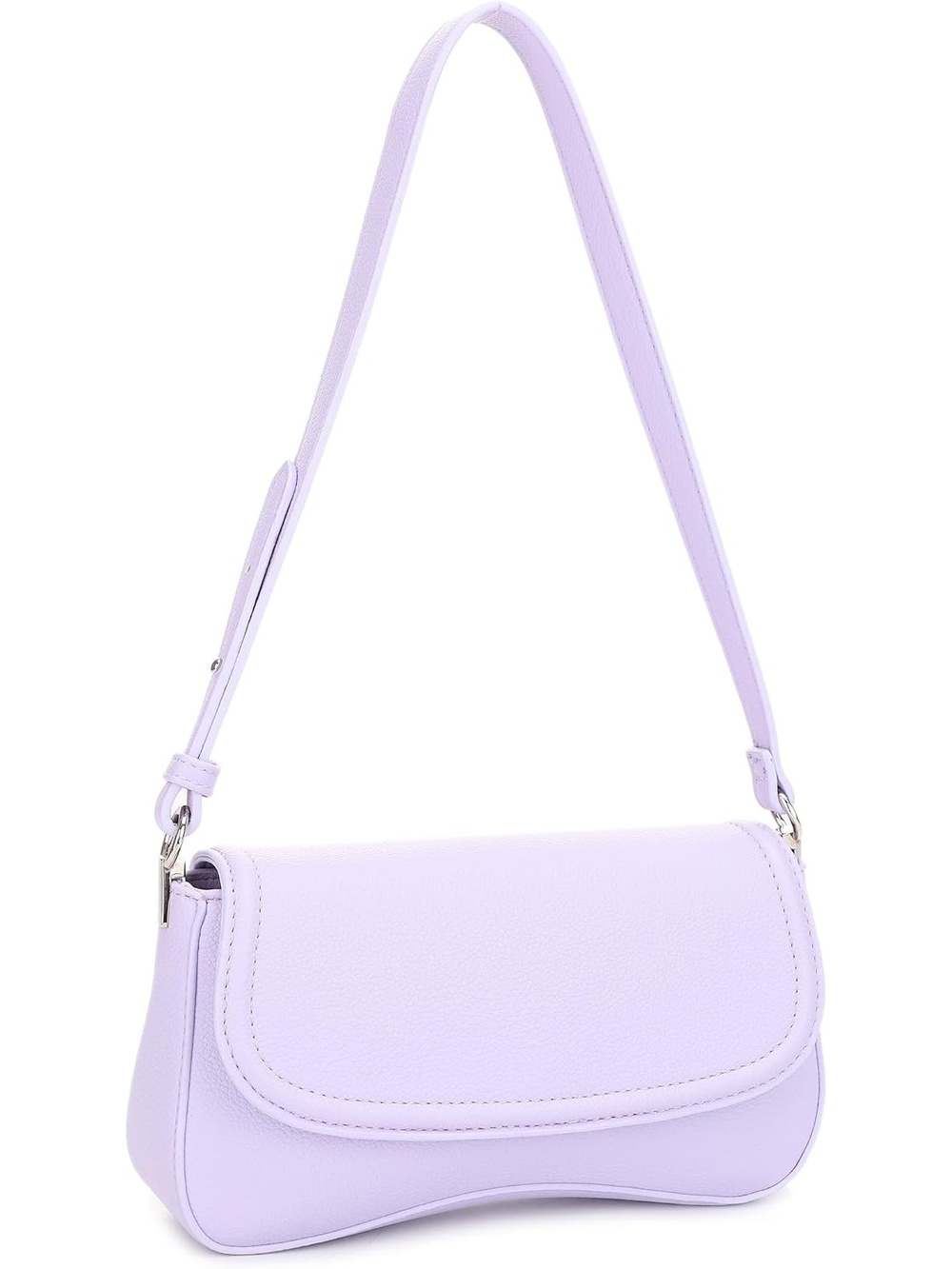 〽️ Women's Lavender Small Underarm Purse With Adjustable Strap Shoulder Bags